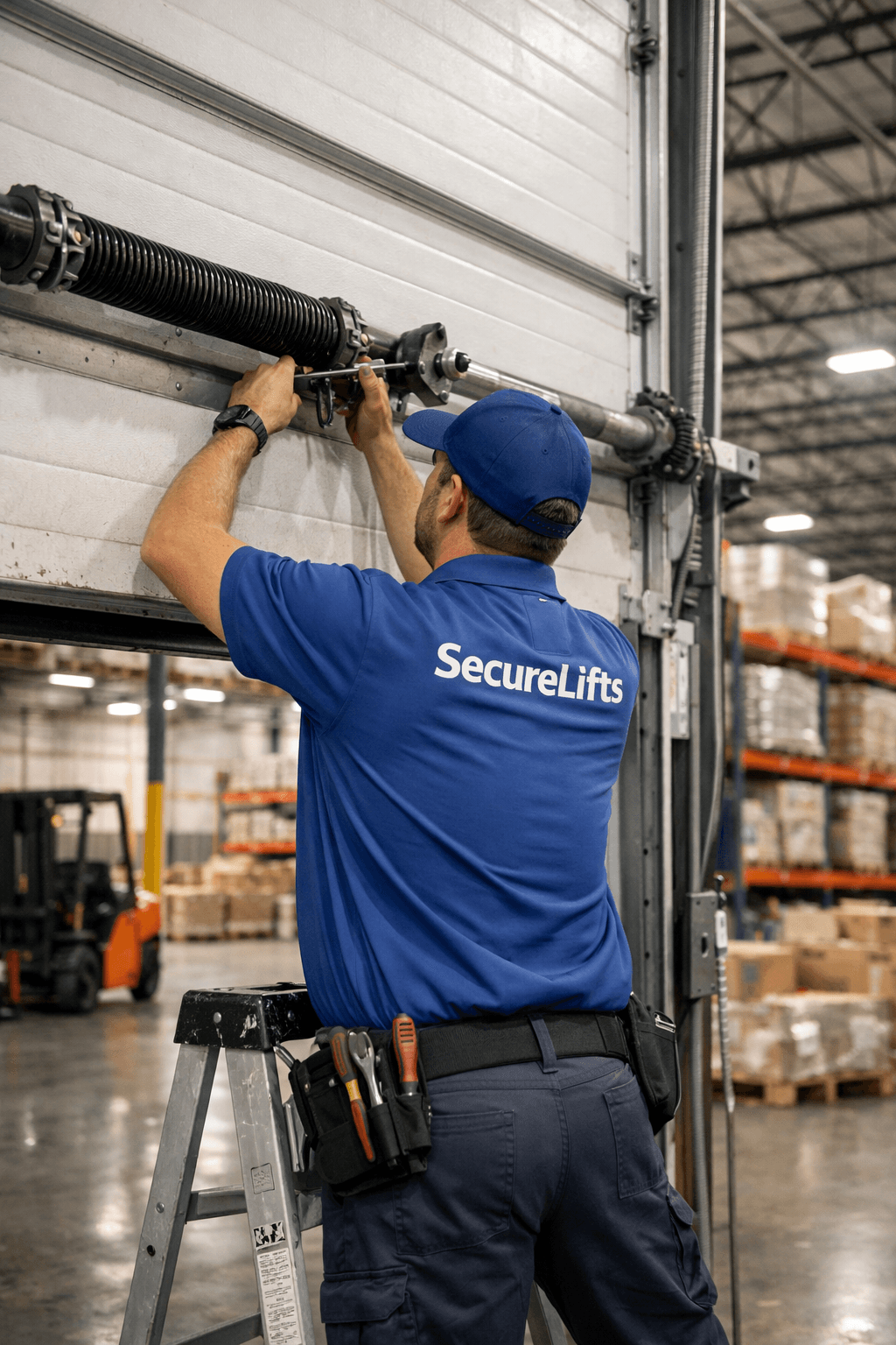 Commercial warehouse garage door service in Fort Lauderdale