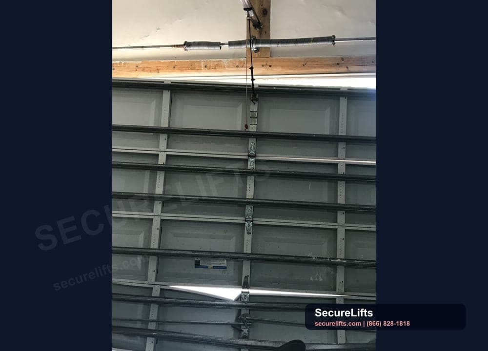 Broken garage door spring repair
