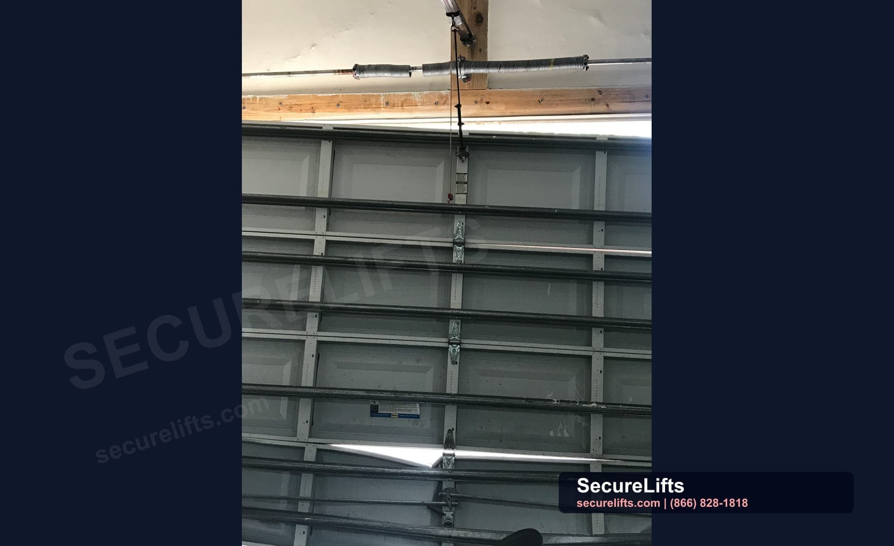 Broken garage door spring repair in South Florida