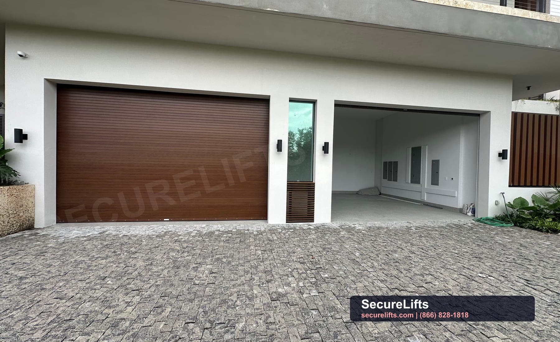 New garage door installation by SecureLifts