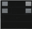 Flush Panel With Short Windows