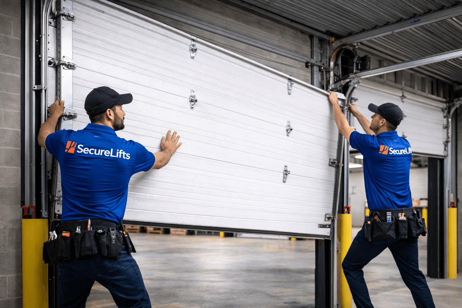 Commercial overhead door repair in West Palm Beach
