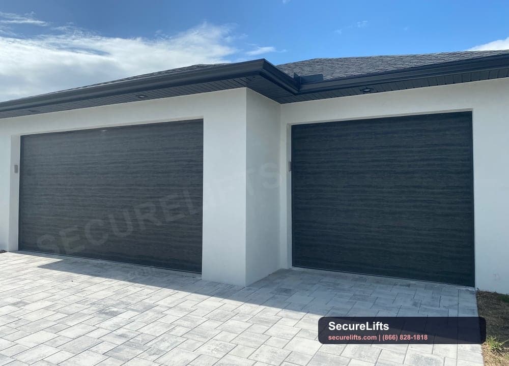 Premium garage door installation by SecureLifts