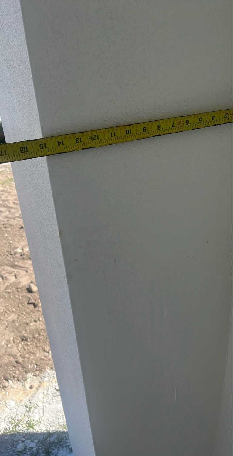 Confirm Width Measurements