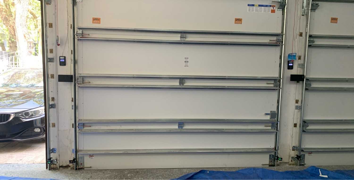 Sensors and automatic lock installation